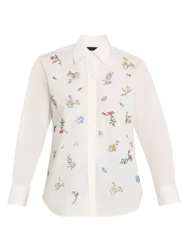 Joy And Mirth Embellished New Classic Shirt Joy And Mirth Embellished New Classic Shirt