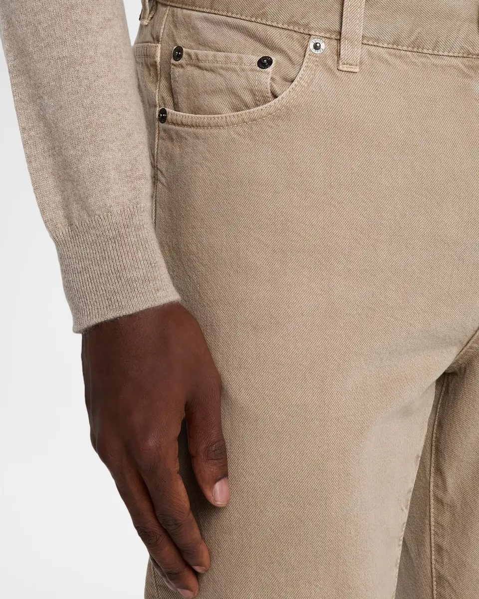 Zegna Men's Marble-Effect Slim Five-Pocket Pants | Thumbnail 5 Zegna Men's Marble-Effect Slim Five-Pocket Pants | Thumbnail 5