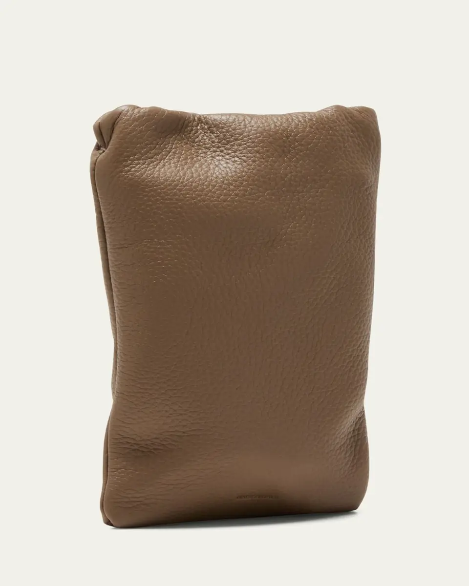 THE ROW Bourse Phone Case in Grain Leather | Thumbnail 12