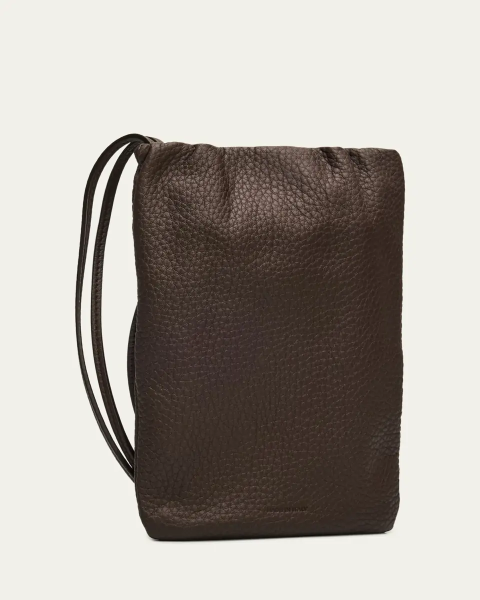 THE ROW Bourse Phone Case in Grain Leather | Thumbnail 9