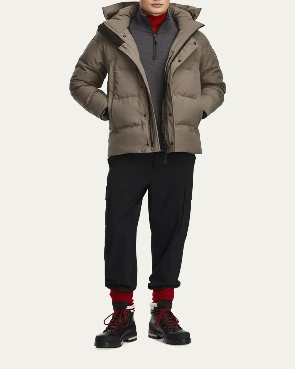Canada Goose Men's Wyndham Black Label Down Parka | Thumbnail 6 Canada Goose Men's Wyndham Black Label Down Parka | Thumbnail 6