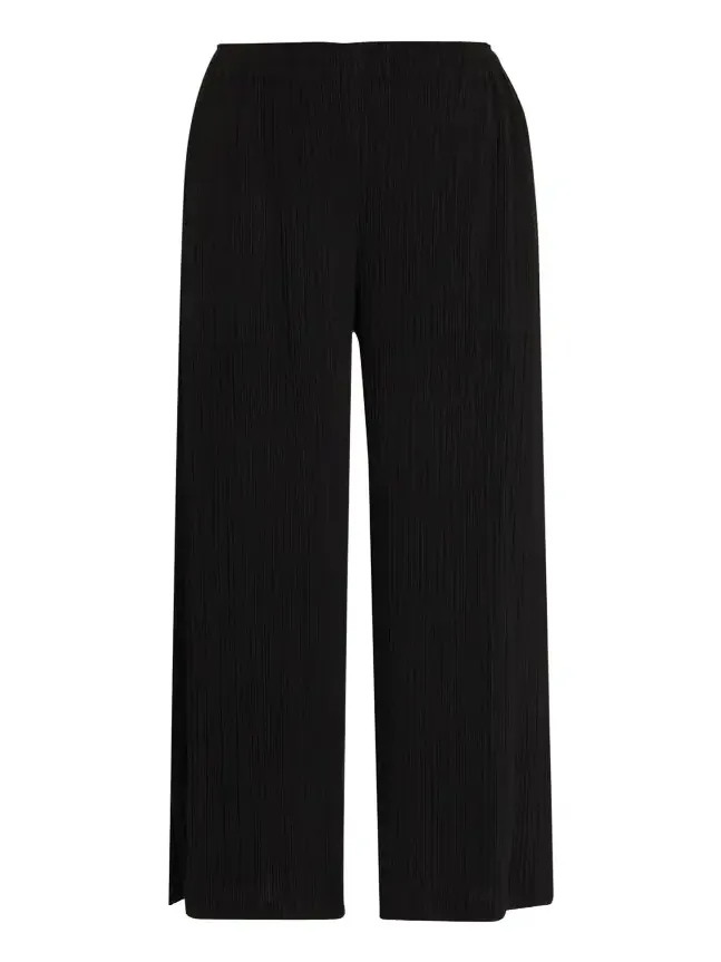Pleated Hatching Pants