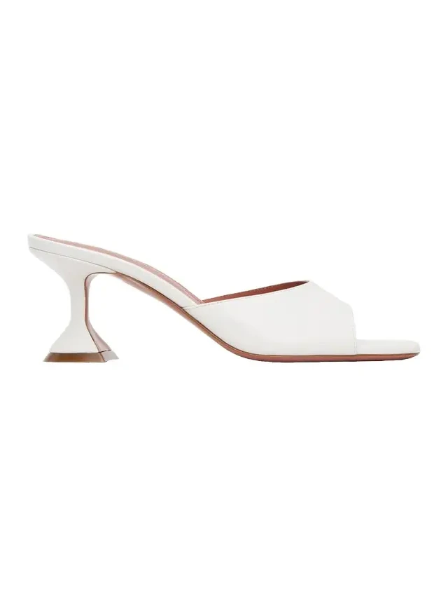 Lupita Leather Pedestal Mule Sandals Lupita Leather Pedestal Mule Sandals