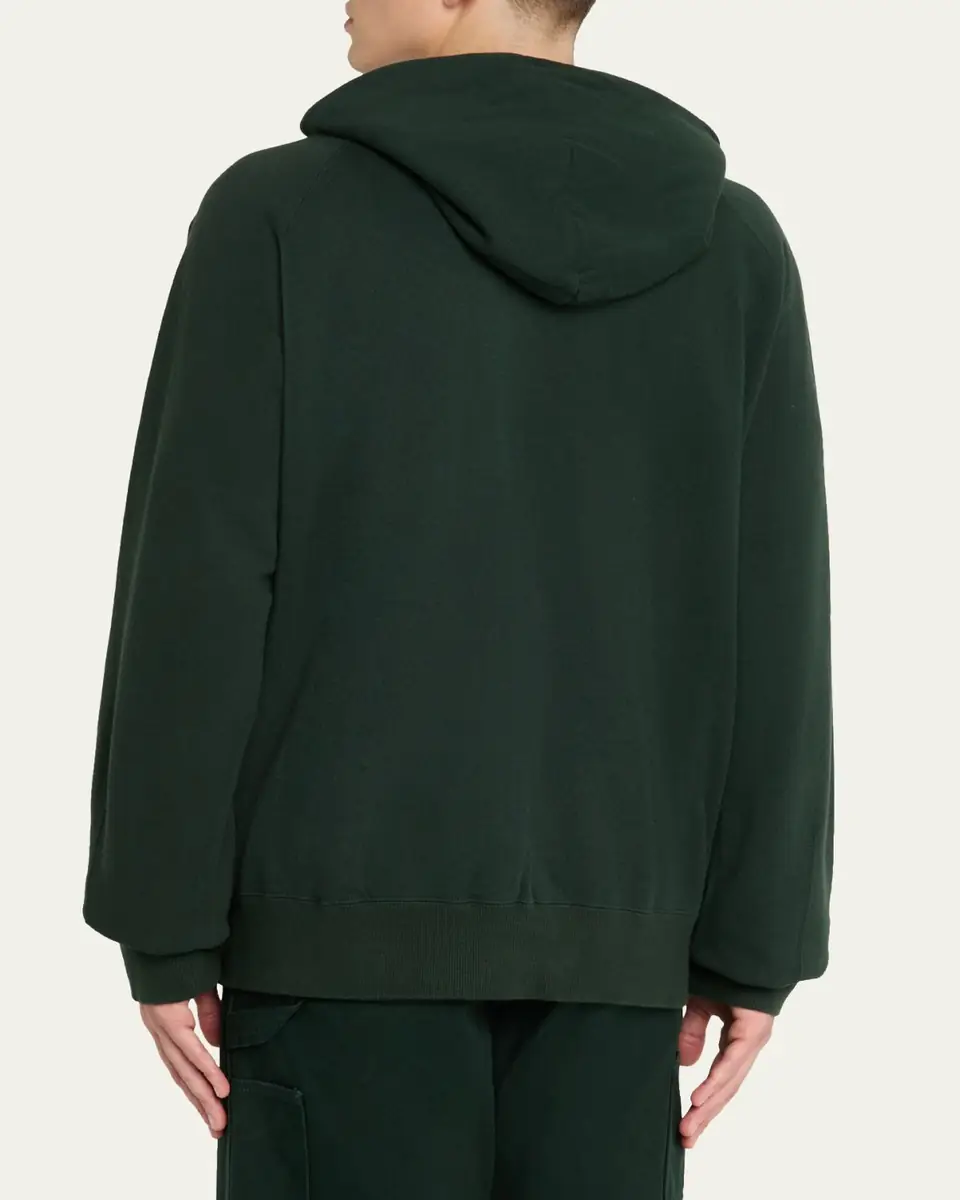 SACAI x CARHARTT WIP Men's Washed Cotton Hoodie with Label | Thumbnail 4 SACAI x CARHARTT WIP Men's Washed Cotton Hoodie with Label | Thumbnail 4