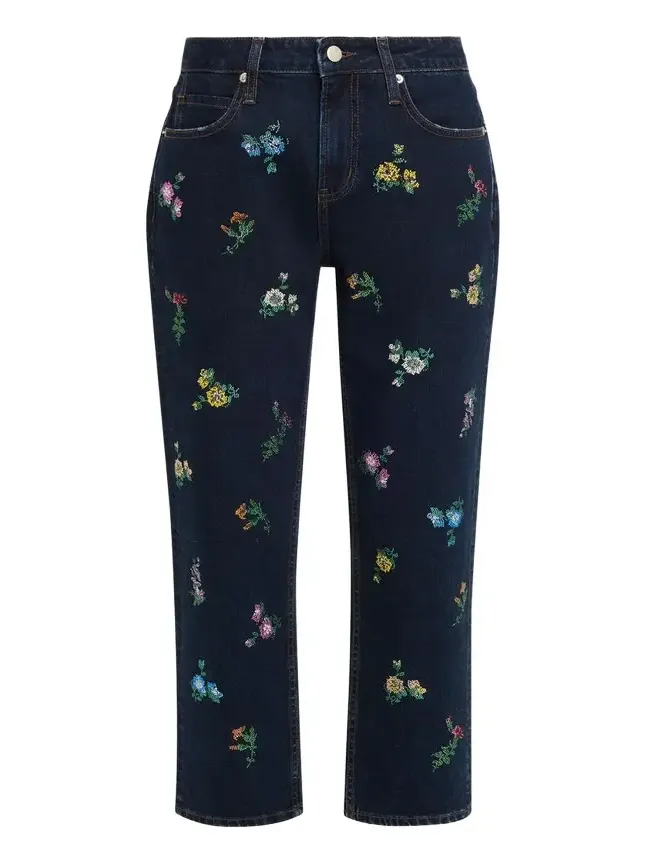 Joy And Mirth Embellished Straight-Leg Ankle Boyfriend Jeans Joy And Mirth Embellished Straight-Leg Ankle Boyfriend Jeans