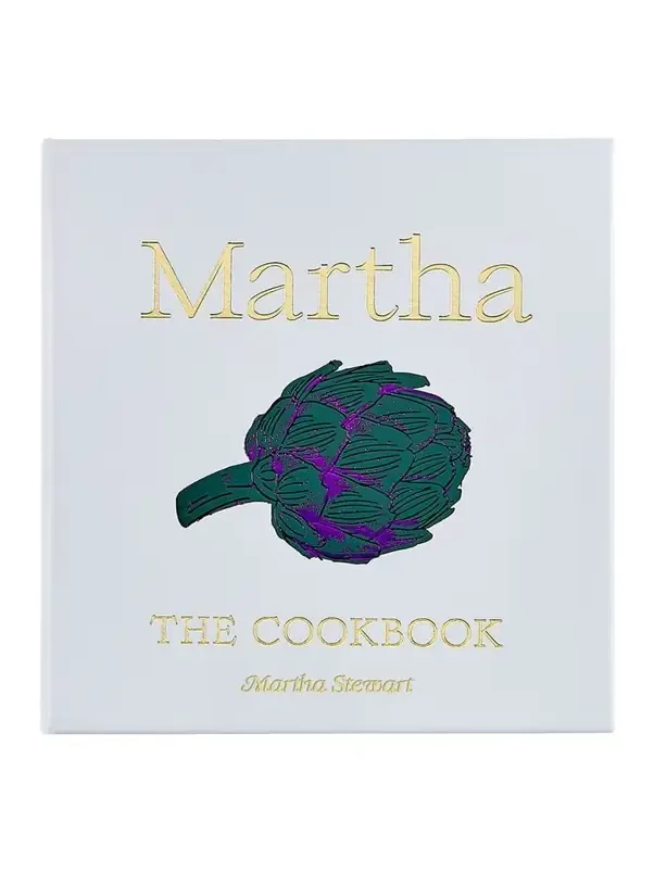 Graphic Image "Martha: The Cookbook" Leather-Bound Book by Martha Stewart