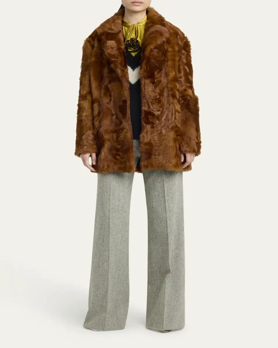 Valentino Garavani Ruffle Pleated Silk Blouse | Thumbnail 2 Valentino Garavani Ruffle Pleated Silk Blouse | Thumbnail 2