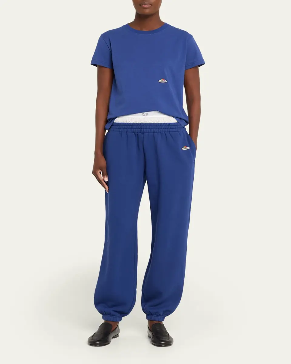 Hommegirls x Fruit Of The Loom Peekaboo Boxer Straight-Leg Ankle Sweatpants | Thumbnail 7 Hommegirls x Fruit Of The Loom Peekaboo Boxer Straight-Leg Ankle Sweatpants | Thumbnail 7