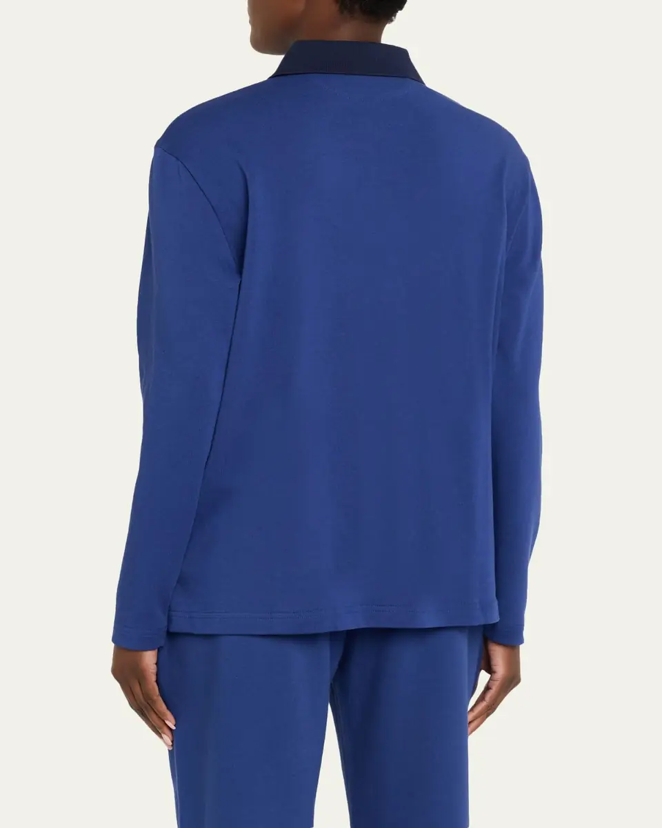 Hommegirls x Fruit Of The Loom Long-Sleeve Polo Shirt | Thumbnail 3 Hommegirls x Fruit Of The Loom Long-Sleeve Polo Shirt | Thumbnail 3