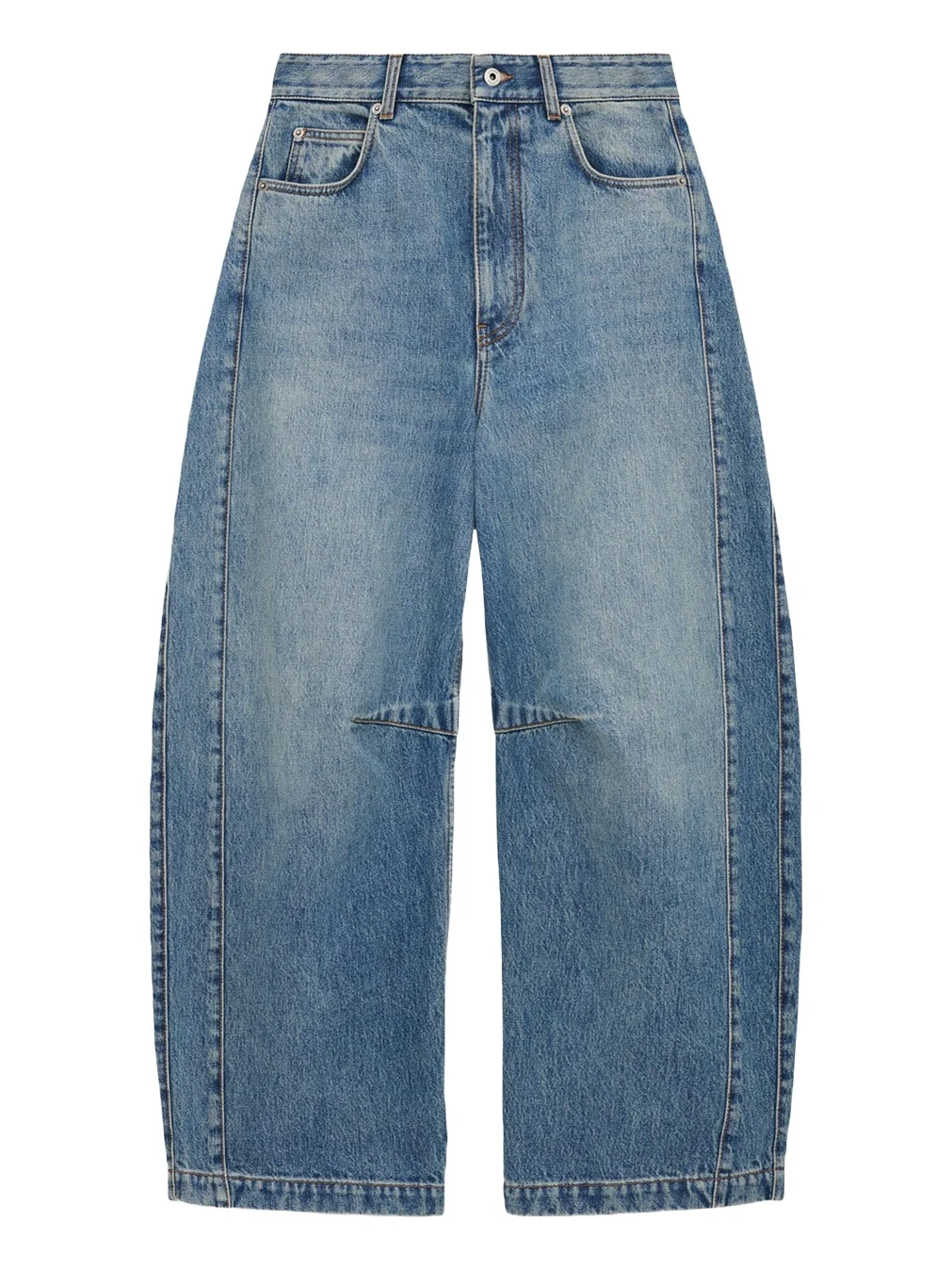 Mid-Rise Barrel-Leg Jeans Mid-Rise Barrel-Leg Jeans