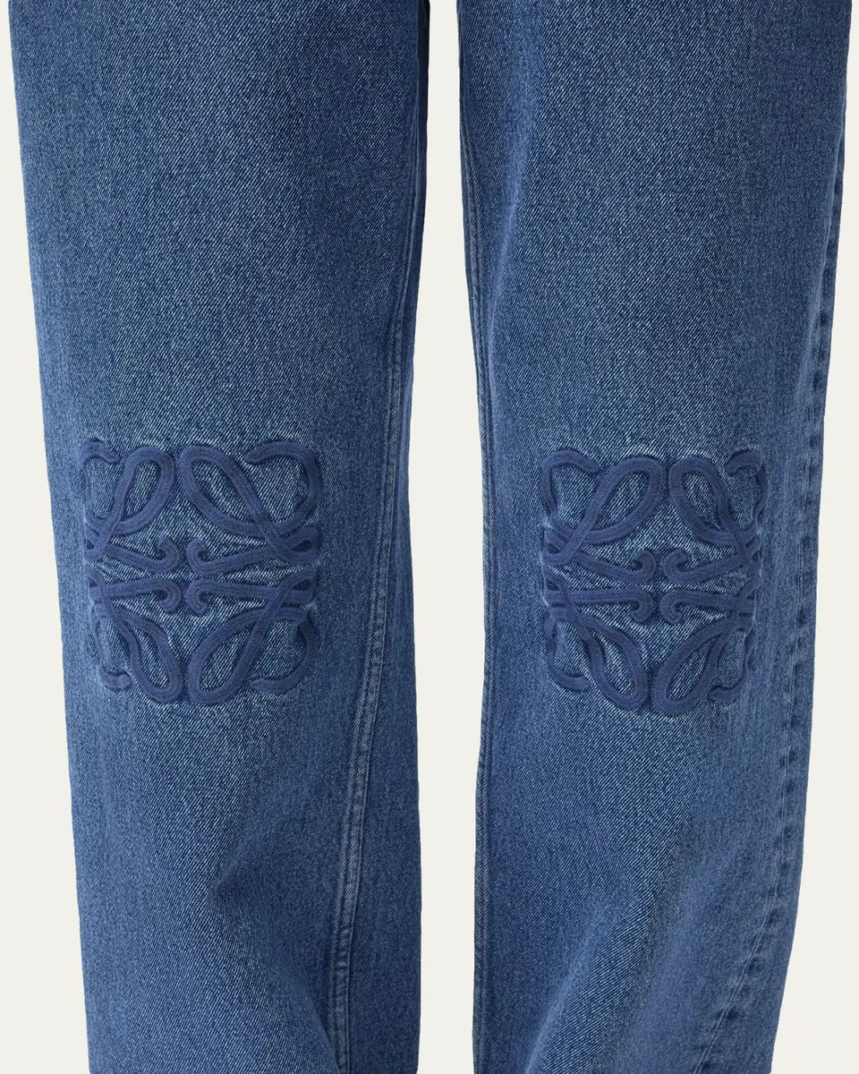 Loewe Anagram Baggy Wide-Leg Jeans | Thumbnail 5