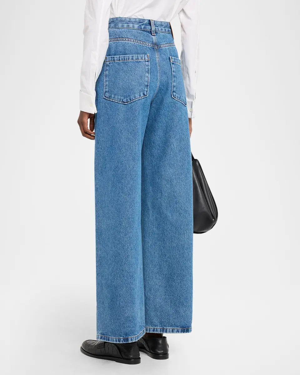 Loewe Anagram Baggy Wide-Leg Jeans | Thumbnail 7