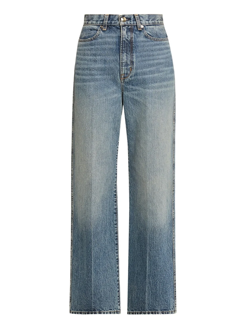 RÙADH The Quinn Acid-Washed Straight-Leg Jeans