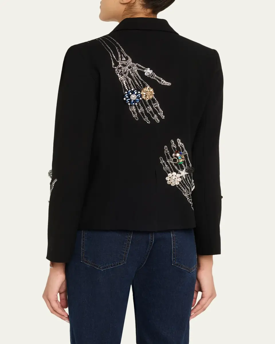 Libertine Buried Treasure Embellished Single-Breasted Short Blazer | Thumbnail 3 Libertine Buried Treasure Embellished Single-Breasted Short Blazer | Thumbnail 3