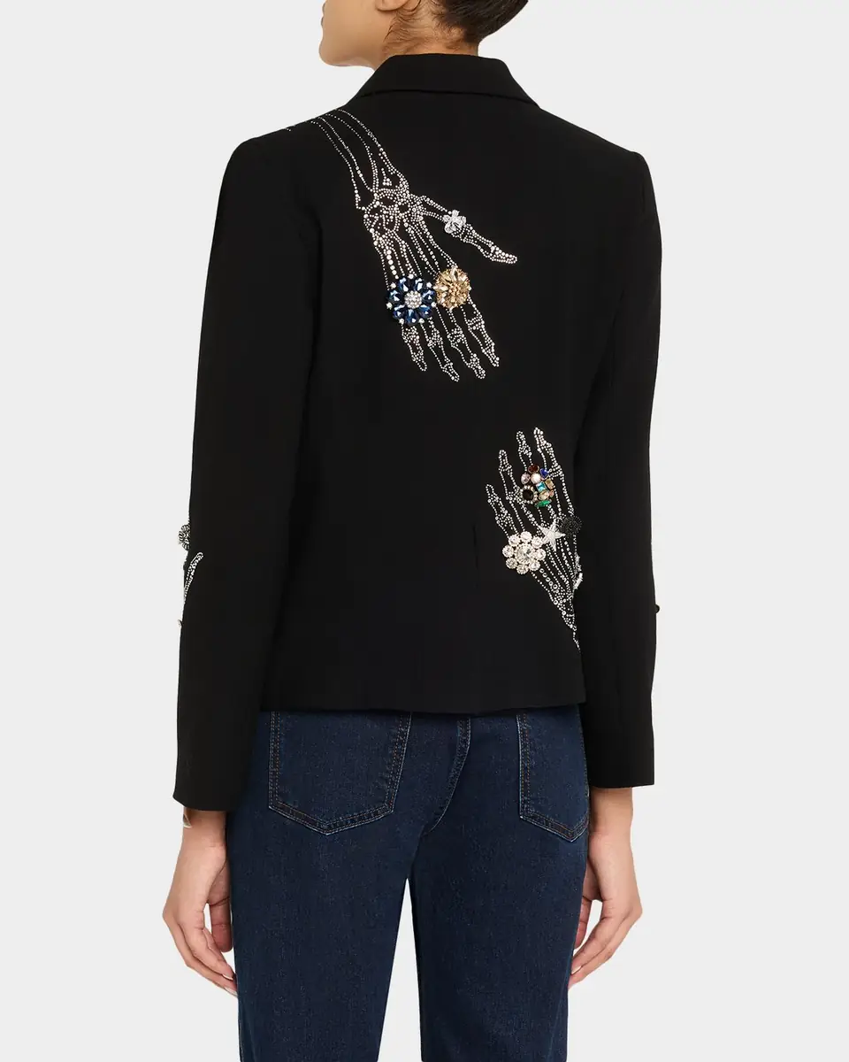 Libertine Buried Treasure Embellished Single-Breasted Short Blazer | Thumbnail 7 Libertine Buried Treasure Embellished Single-Breasted Short Blazer | Thumbnail 7