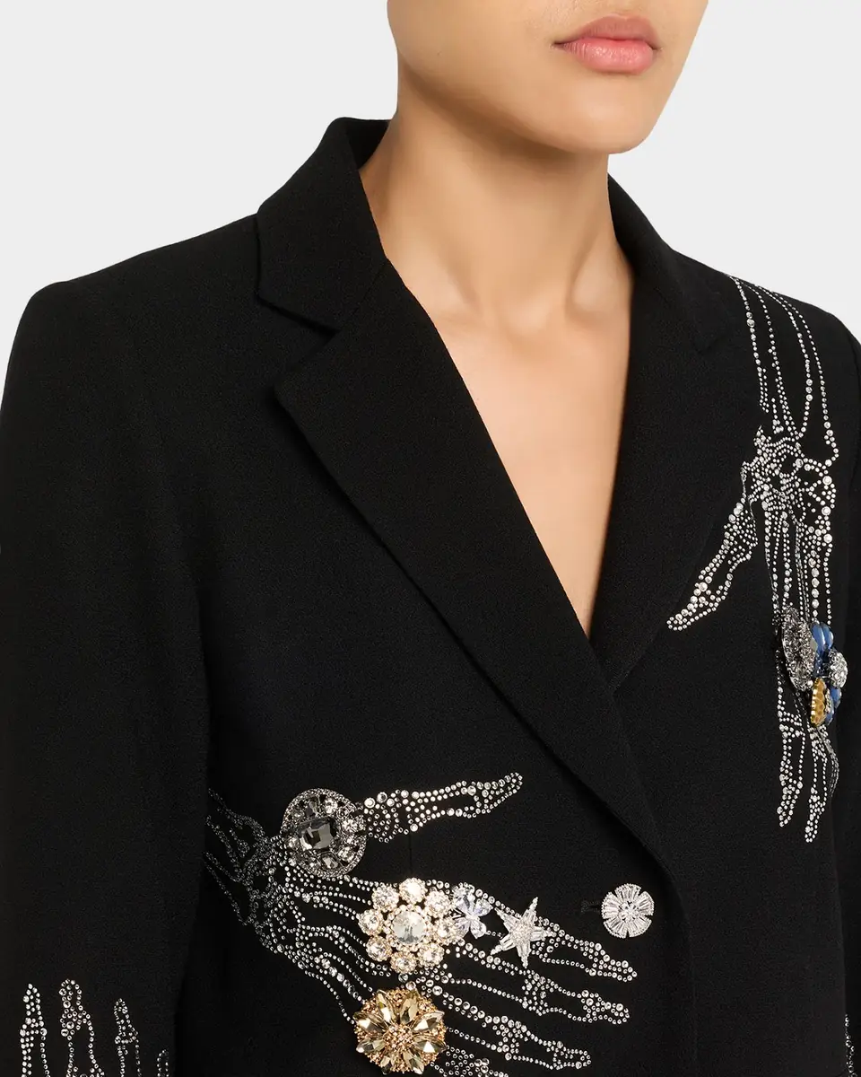 Libertine Buried Treasure Embellished Single-Breasted Short Blazer | Thumbnail 9 Libertine Buried Treasure Embellished Single-Breasted Short Blazer | Thumbnail 9