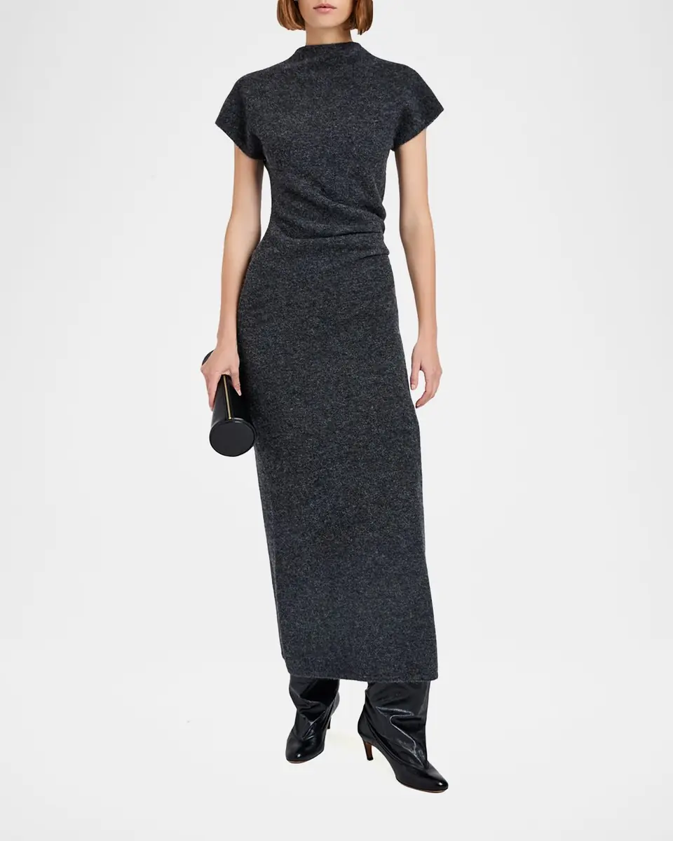 Proenza Schouler Abie Boiled Wool Maxi Dress | Thumbnail 13 Proenza Schouler Abie Boiled Wool Maxi Dress | Thumbnail 13