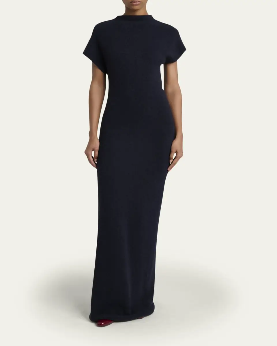 Proenza Schouler Abie Boiled Wool Maxi Dress | Thumbnail 5 Proenza Schouler Abie Boiled Wool Maxi Dress | Thumbnail 5