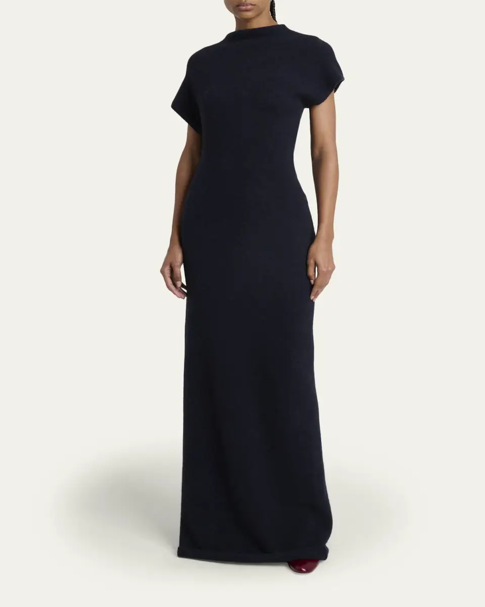 Proenza Schouler Abie Boiled Wool Maxi Dress | Thumbnail 7 Proenza Schouler Abie Boiled Wool Maxi Dress | Thumbnail 7