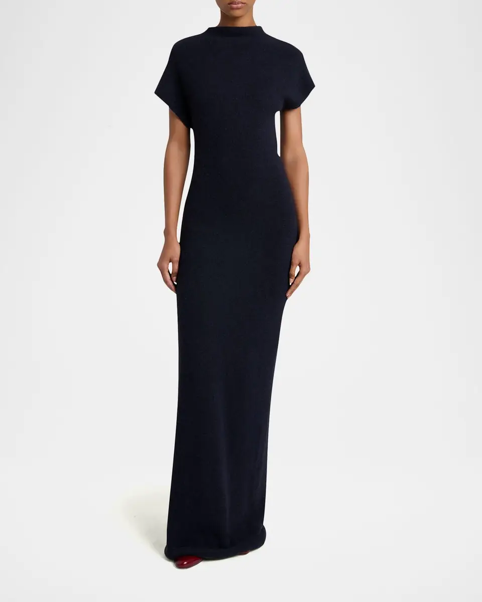 Proenza Schouler Abie Boiled Wool Maxi Dress | Thumbnail 9 Proenza Schouler Abie Boiled Wool Maxi Dress | Thumbnail 9