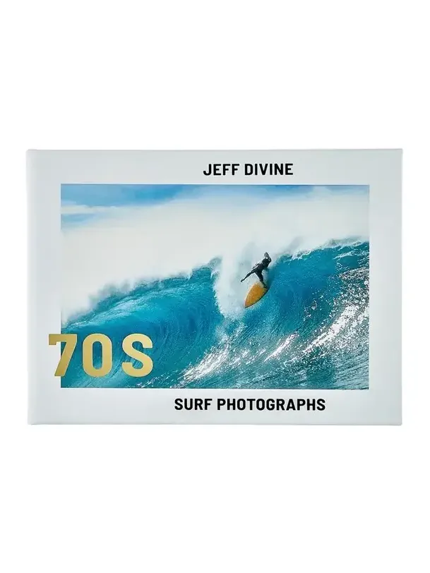 Graphic Image "Jeff Devine: 70's Surf Photographs" Leather-Bound Book
