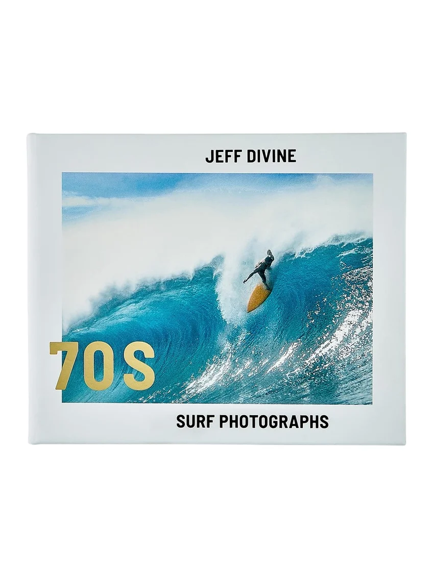 Graphic Image "Jeff Devine: 70's Surf Photographs" Leather-Bound Book