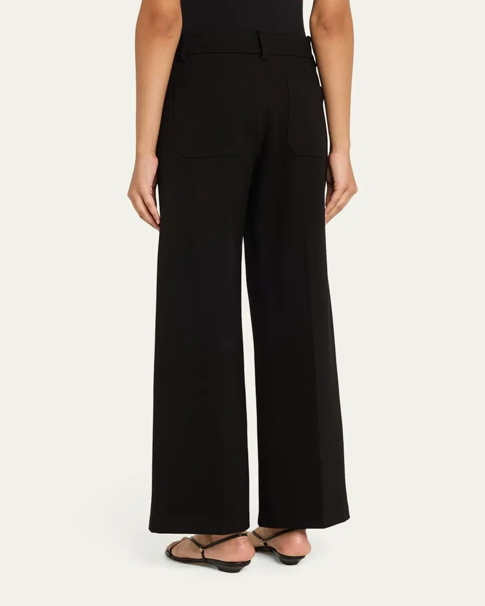 Frame Le Slim Palazzo Trousers | Thumbnail 3