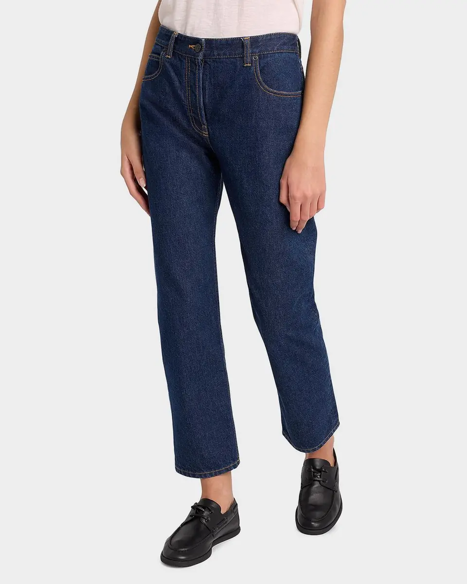 THE ROW Riaco Straight-Leg Ankle Jeans | Thumbnail 11