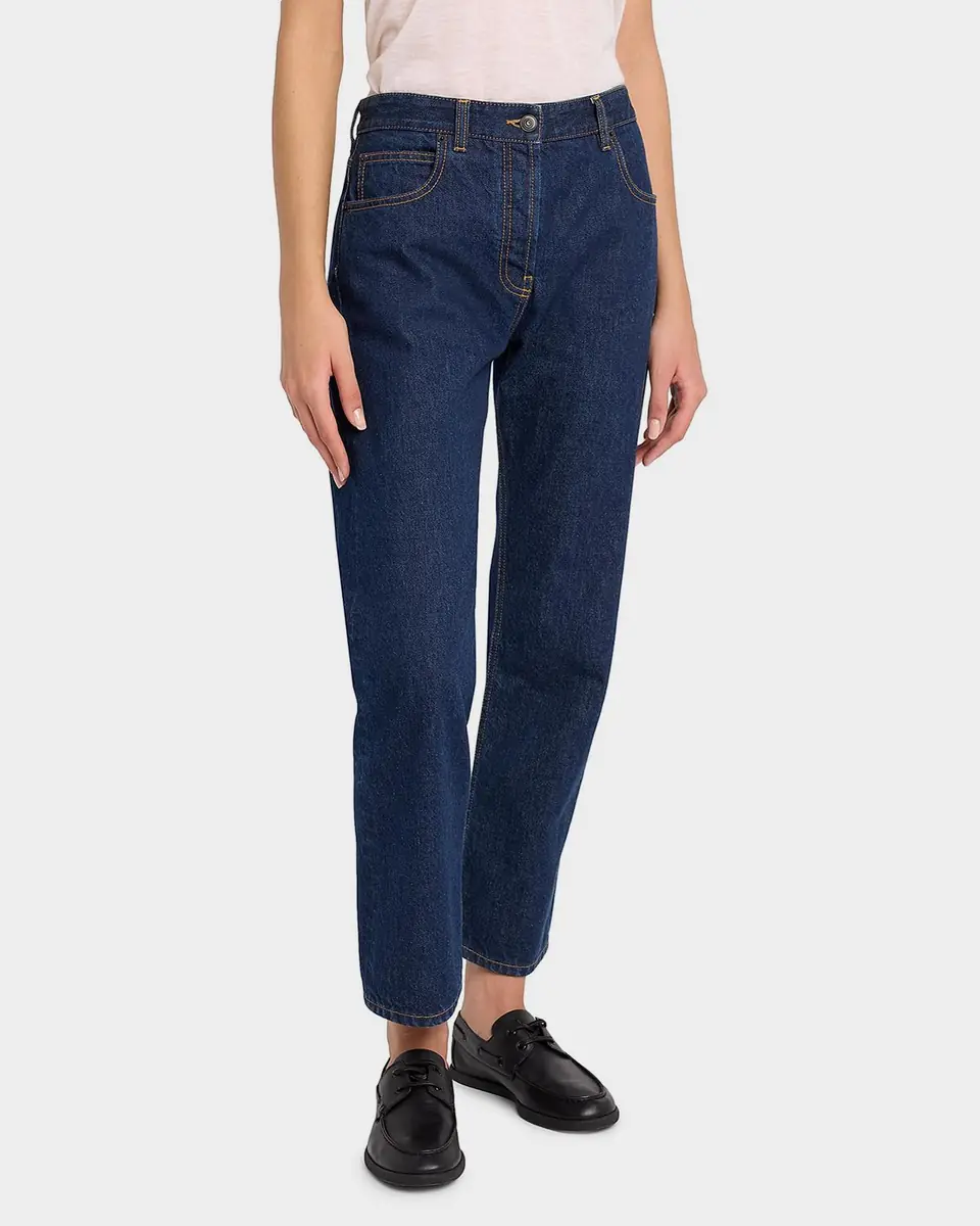 THE ROW Riaco Straight-Leg Ankle Jeans | Thumbnail 8