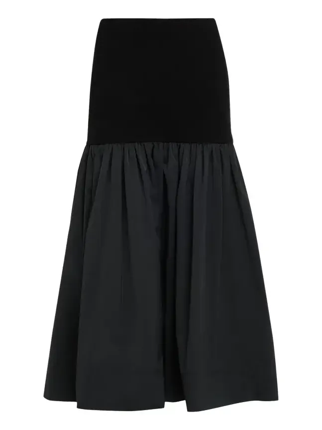 A.L.C. Cami Merino Combo Maxi Skirt