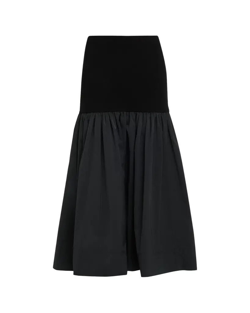 A.L.C. Cami Merino Combo Maxi Skirt | Image 1 A.L.C. Cami Merino Combo Maxi Skirt | Image 1