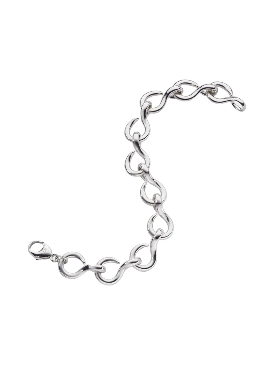 MONICA RICH KOSANN The Twist Premier Sterling Silver Infinity Bracelet