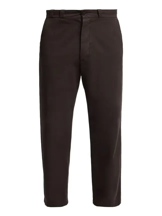 Men's Ottis Cotton and Cashmere Straight-Leg Chino Pants