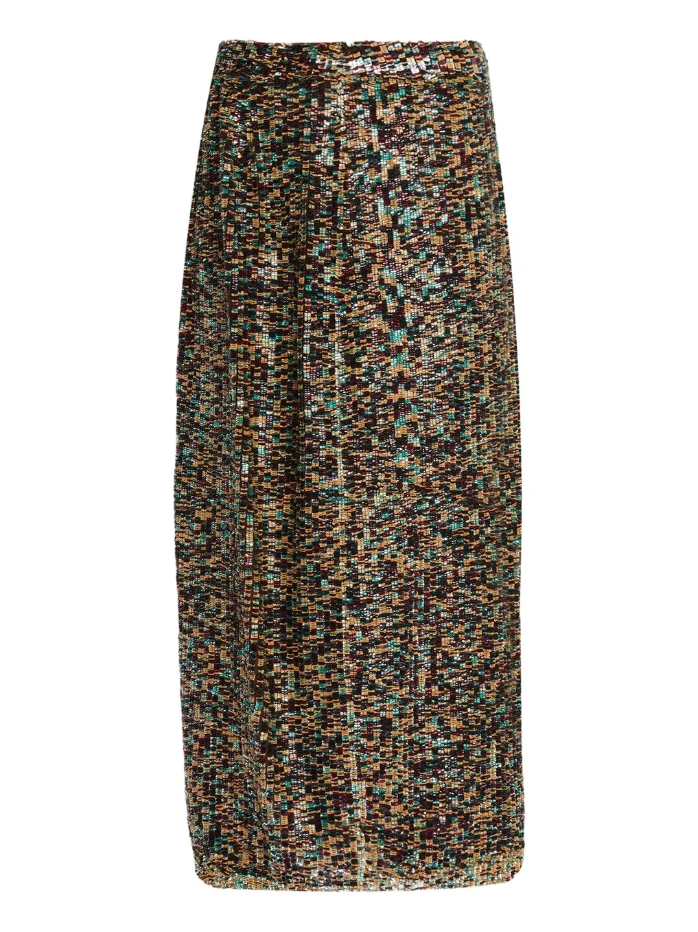Sylkie Sequined Midi Skirt