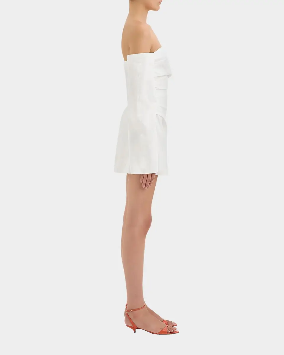 SIR. Martina Sleeved Off-Shoulder Mini Dress | Thumbnail 8 SIR. Martina Sleeved Off-Shoulder Mini Dress | Thumbnail 8