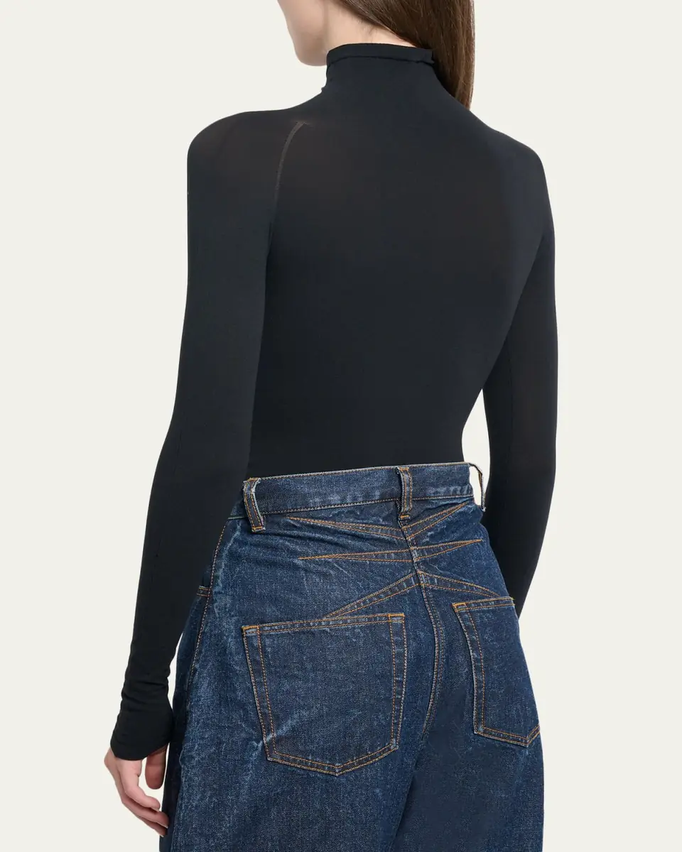 Alaïa Second Skin Bodysuit | Thumbnail 3 Alaïa Second Skin Bodysuit | Thumbnail 3
