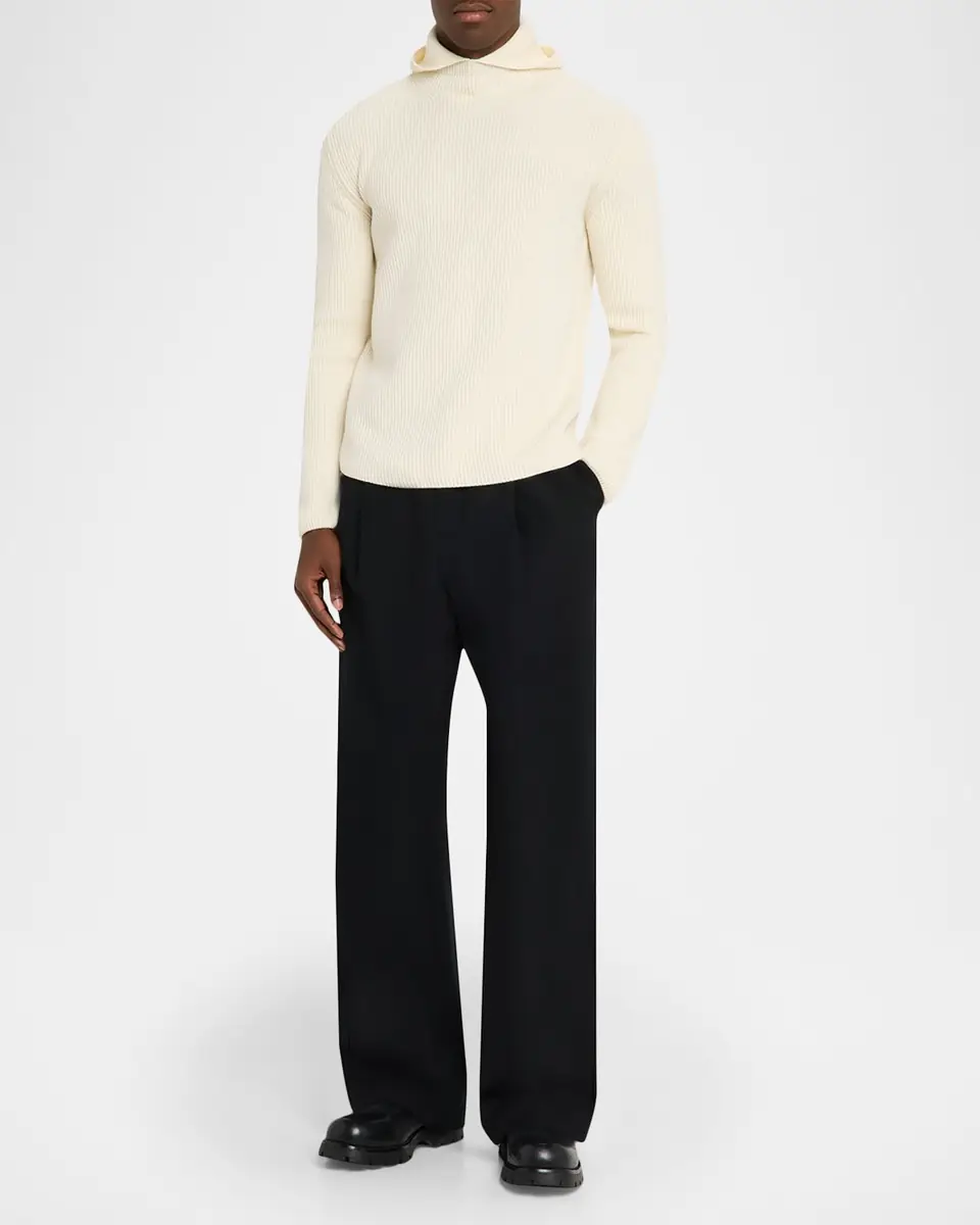 Moncler Genius x JIL SANDER Men's Wool Rib Hoodie | Thumbnail 15 Moncler Genius x JIL SANDER Men's Wool Rib Hoodie | Thumbnail 15