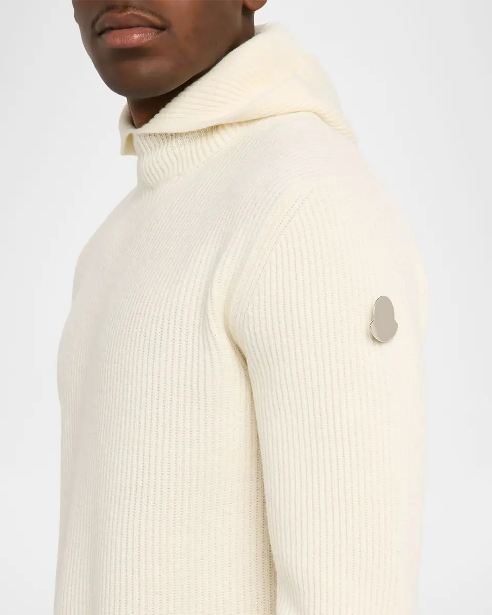 Moncler Genius x JIL SANDER Men's Wool Rib Hoodie | Thumbnail 18 Moncler Genius x JIL SANDER Men's Wool Rib Hoodie | Thumbnail 18