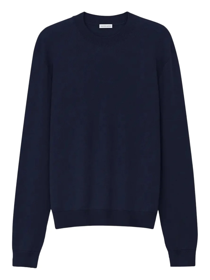 Iris Von Arnim Men's Cashmere and Silk Classic-Fit Crewneck Sweater