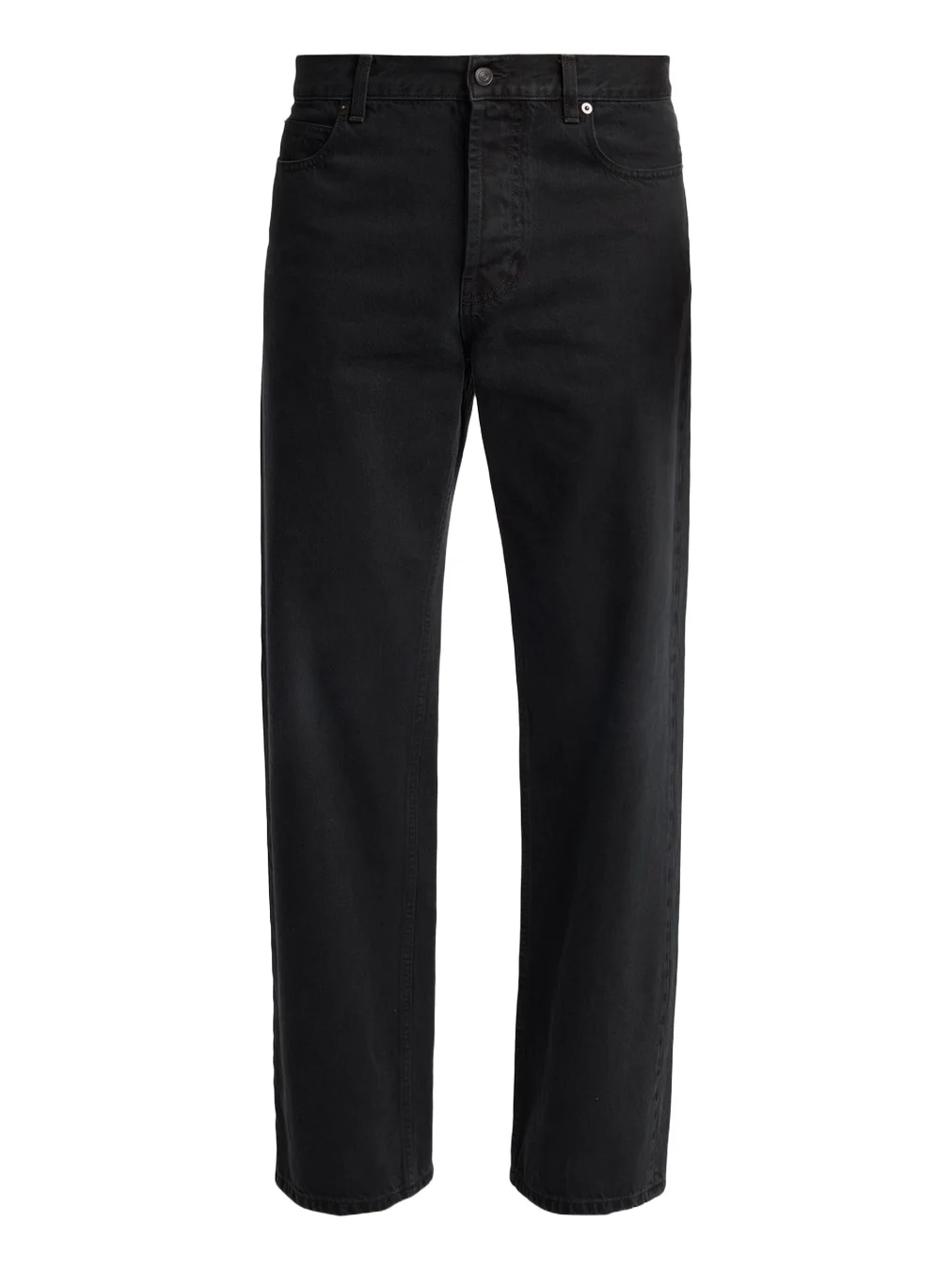 The Row Men's Rossen Straight-Leg Black Denim Jeans