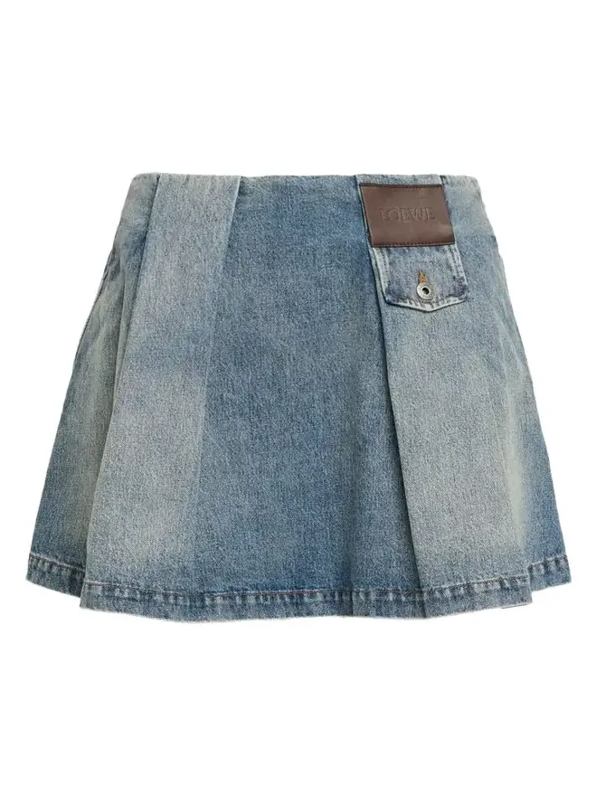 Pleated Mini Skirt Pleated Mini Skirt