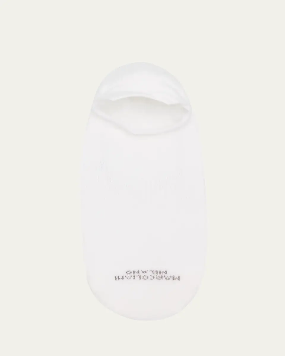 Marcoliani Men's Invisible Sneaker Pima Cotton No-Show Socks | Thumbnail 3