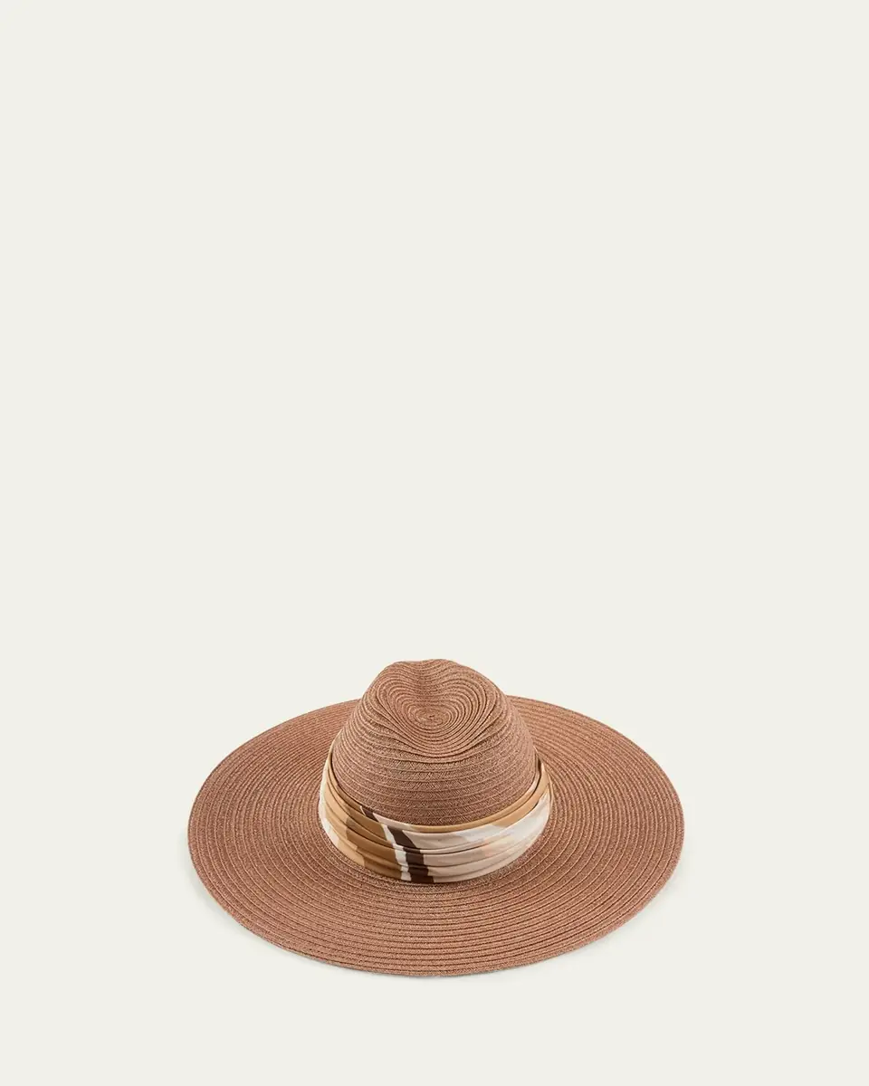 Eugenia Kim Emmanuelle Vented Hemp Packable Fedora Hat | Thumbnail 5