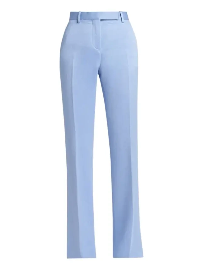 Cotton Velvet Straight-Leg Pants Cotton Velvet Straight-Leg Pants