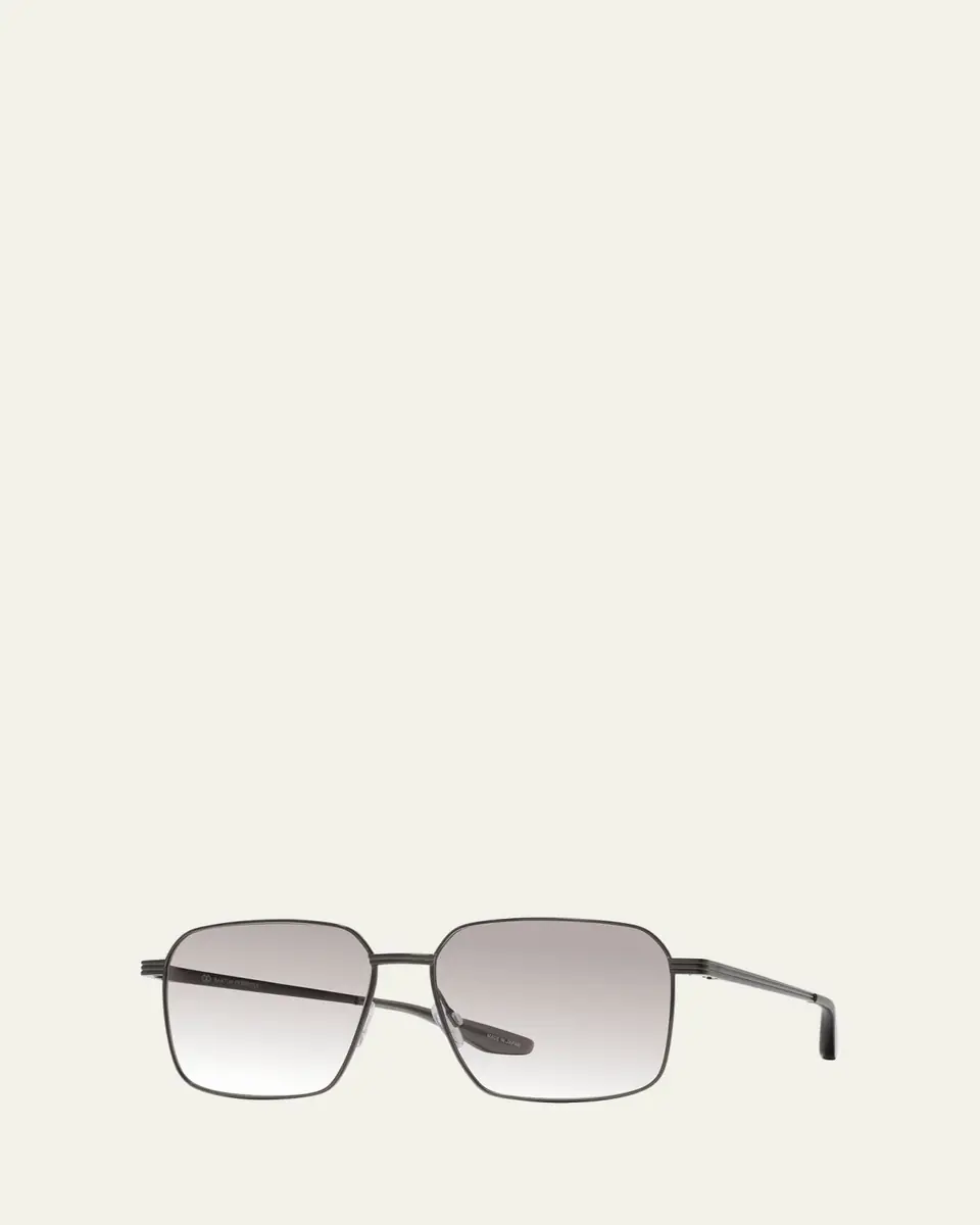 Barton Perreira Men's Hampton Square Titanium Sunglasses | Thumbnail 2 Barton Perreira Men's Hampton Square Titanium Sunglasses | Thumbnail 2