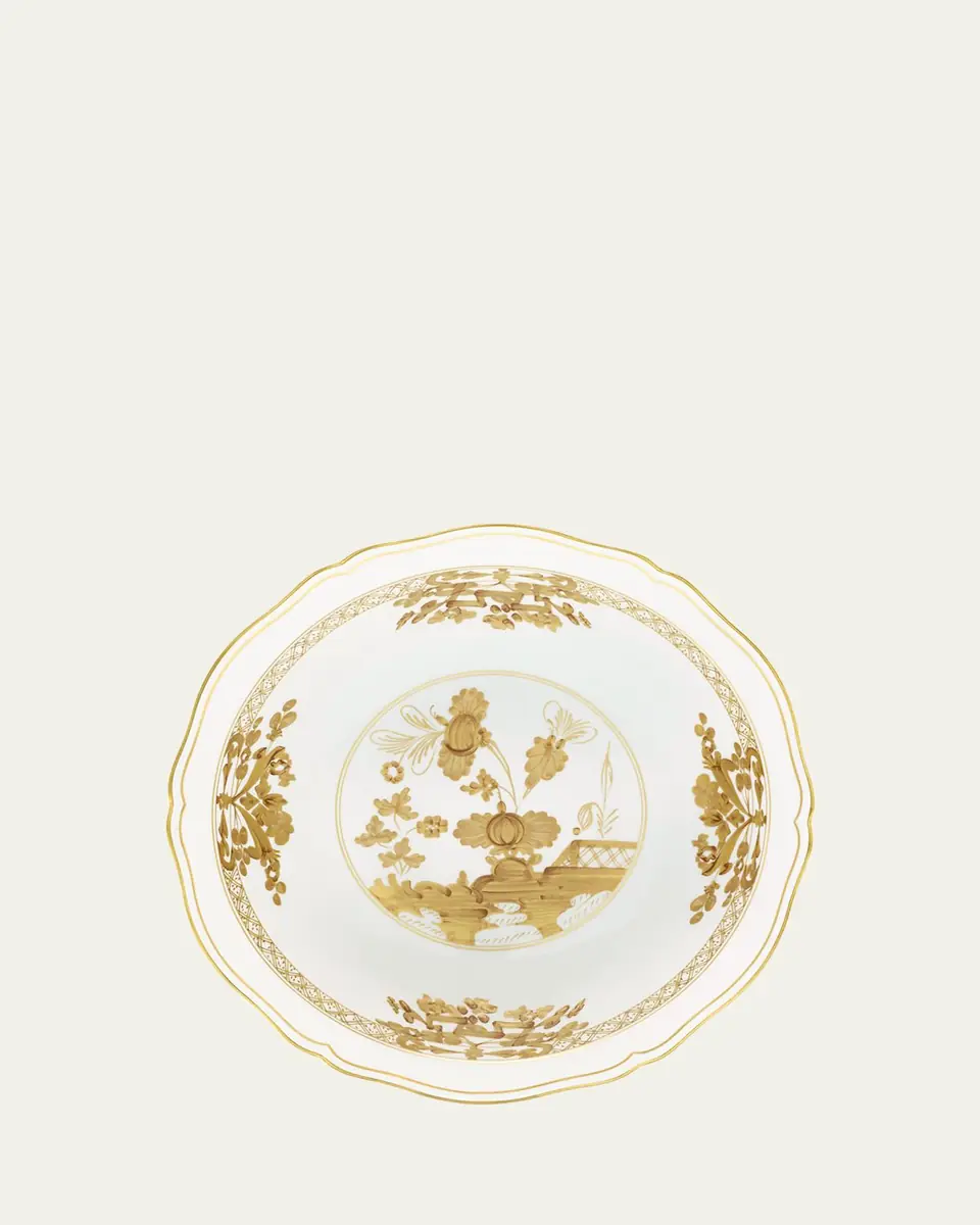 GINORI 1735 Oriente Italiano Aurum Deep Round Serving Bowl | Thumbnail 2