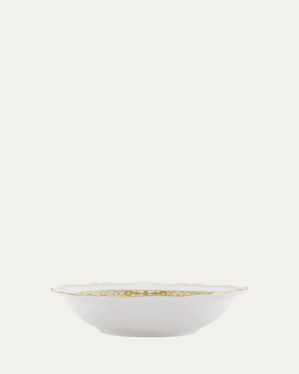 GINORI 1735 Oriente Italiano Aurum Deep Round Serving Bowl | Thumbnail 4