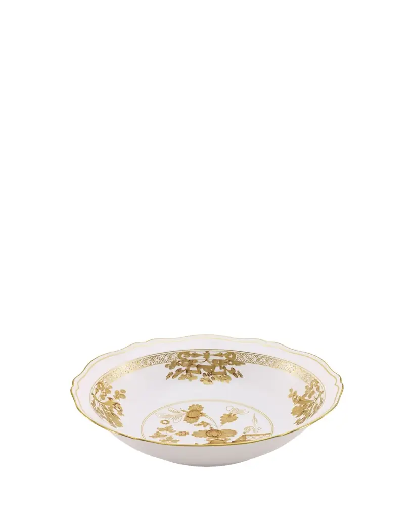GINORI 1735 Oriente Italiano Aurum Deep Round Serving Bowl