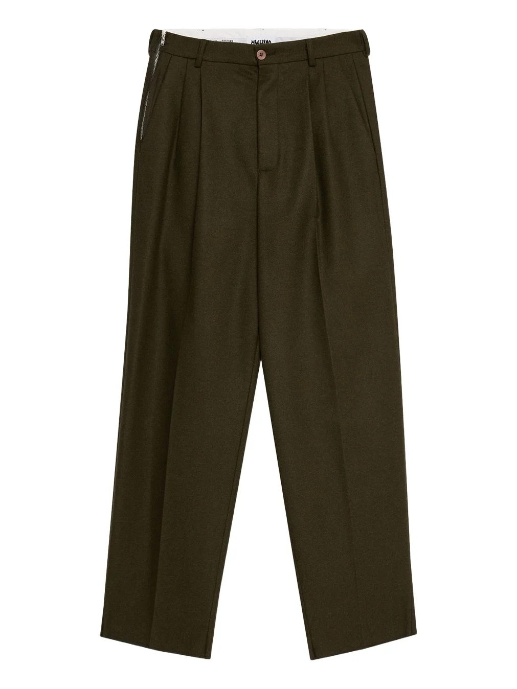 Men's Signature Wool Double-Pleat Pants Men's Signature Wool Double-Pleat Pants