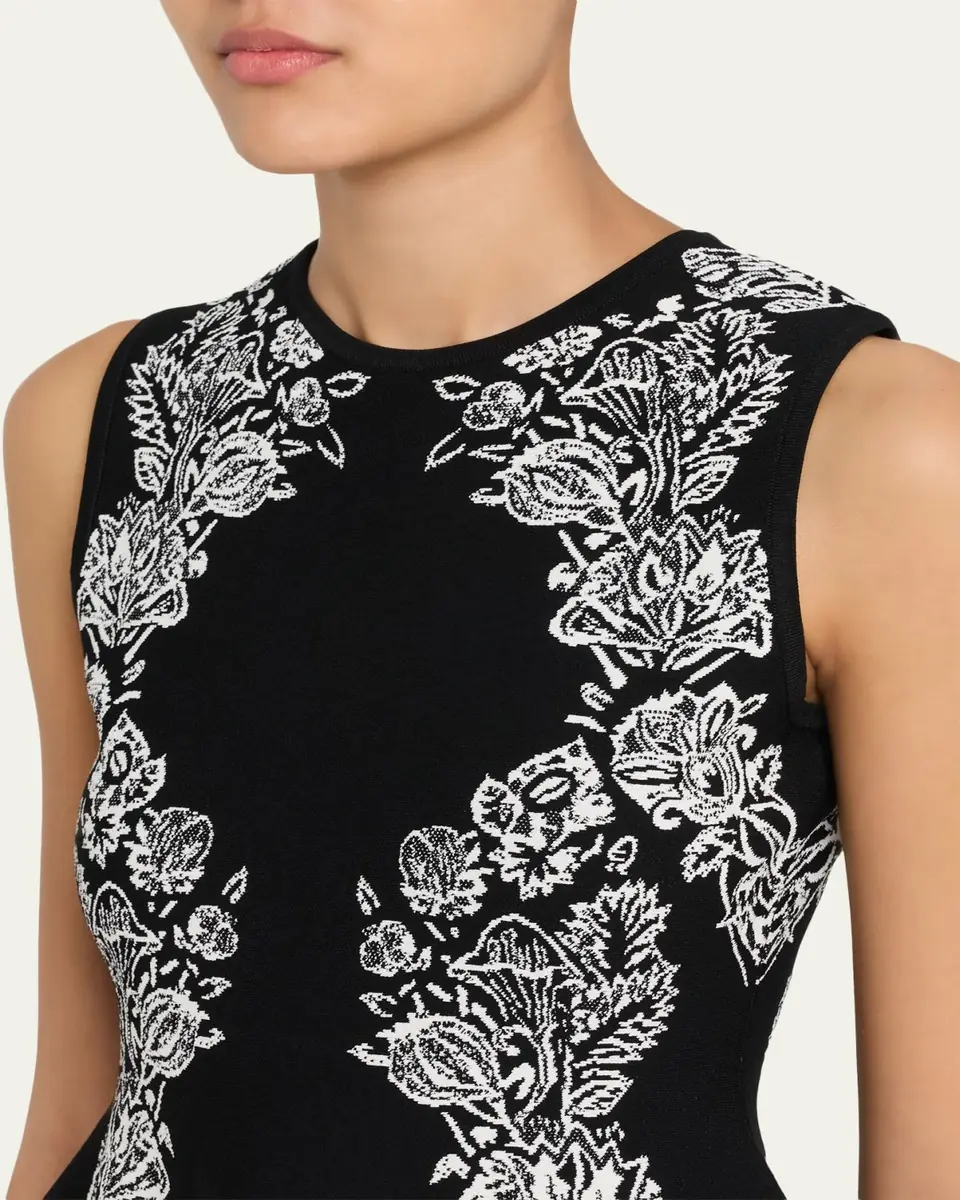 Ulla Johnson Vanna Jacquard Peplum Tank Top | Thumbnail 9 Ulla Johnson Vanna Jacquard Peplum Tank Top | Thumbnail 9